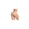 Culotte ouverte blanche ornements façon cage 